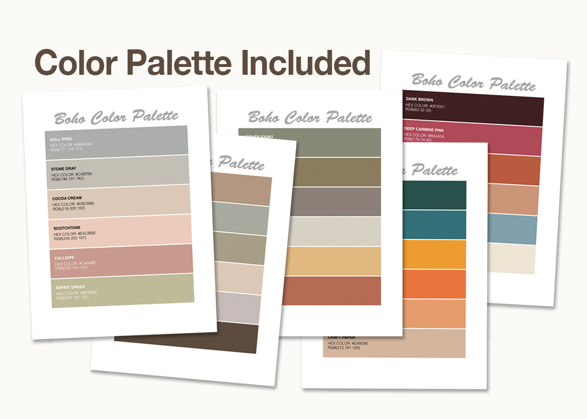 Boho Elements (1) SVG PNG Transparent Clipart