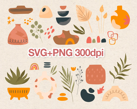 Boho Elements (2) SVG PNG Transparent Clipart