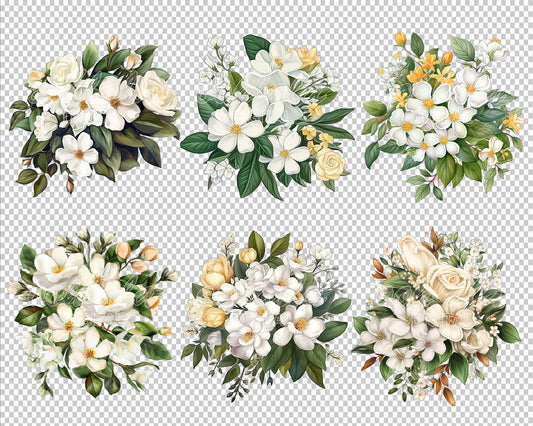 Jasmine Flowers 6 Beautiful Bouquets