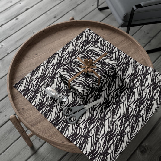 Grungy Strokes Gift Wrap Paper
