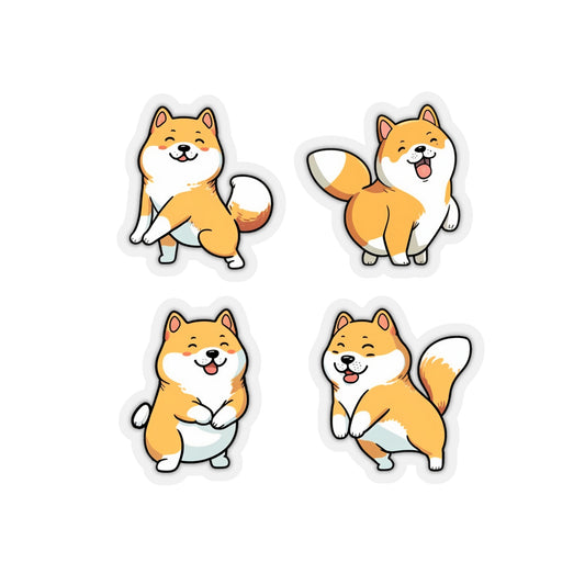 Kawaii Shiba Inu (2) Sticker Pack