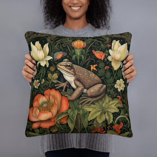 Frog in Garden Digital Art Download