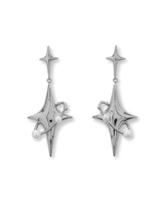 Unisex Astral Neutral Earrings