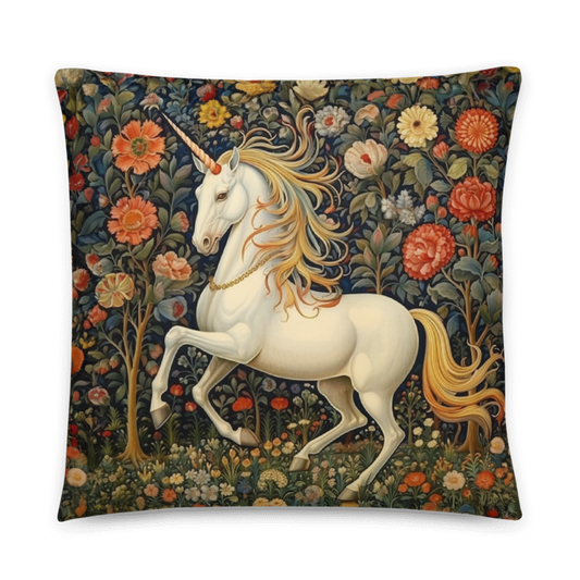 Unicorn in Floral Garden Digital Art Download