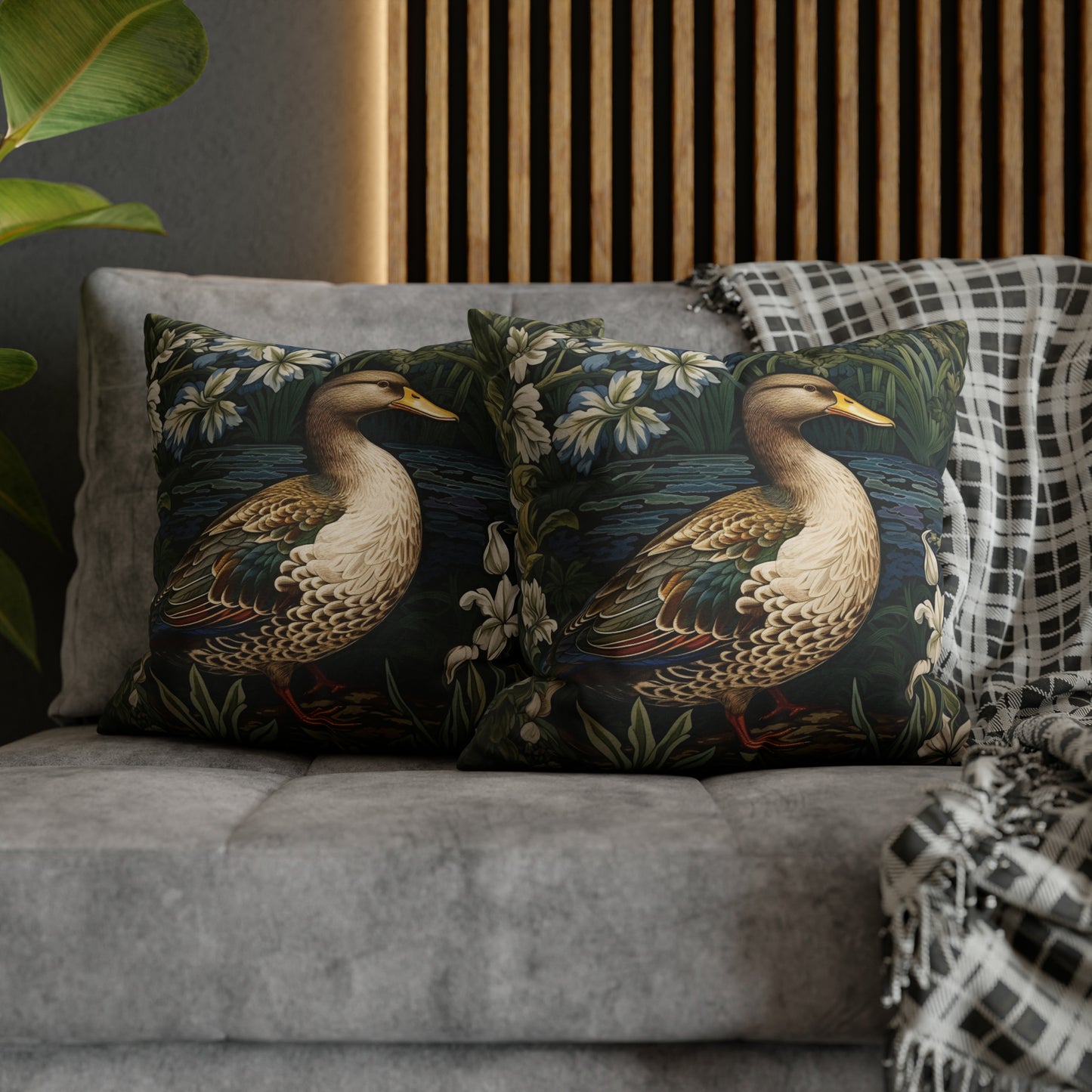 Duck in Garden Digital Art Download