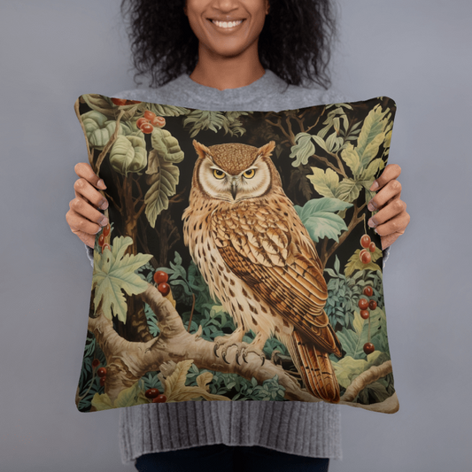 Owl in Forest Digital Art Download