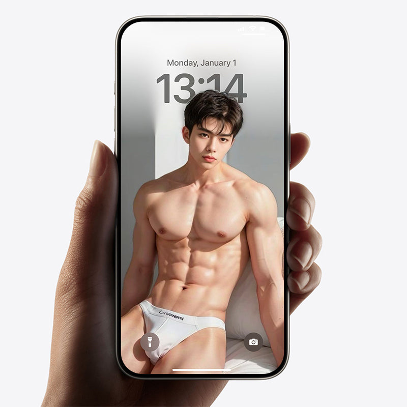 Asian Man Wallpaper Depth Effect Wallpaper