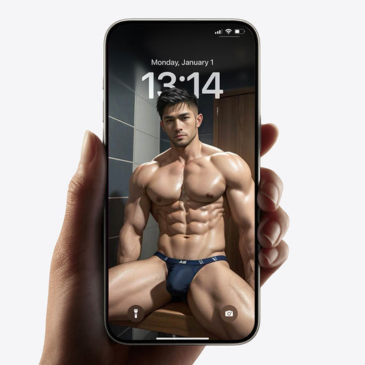 Asian Man Wallpaper Depth Effect Wallpaper