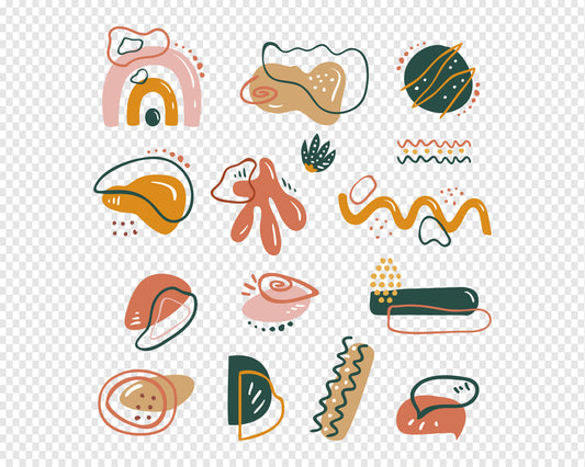 Boho Elements (5) SVG PNG Clipart