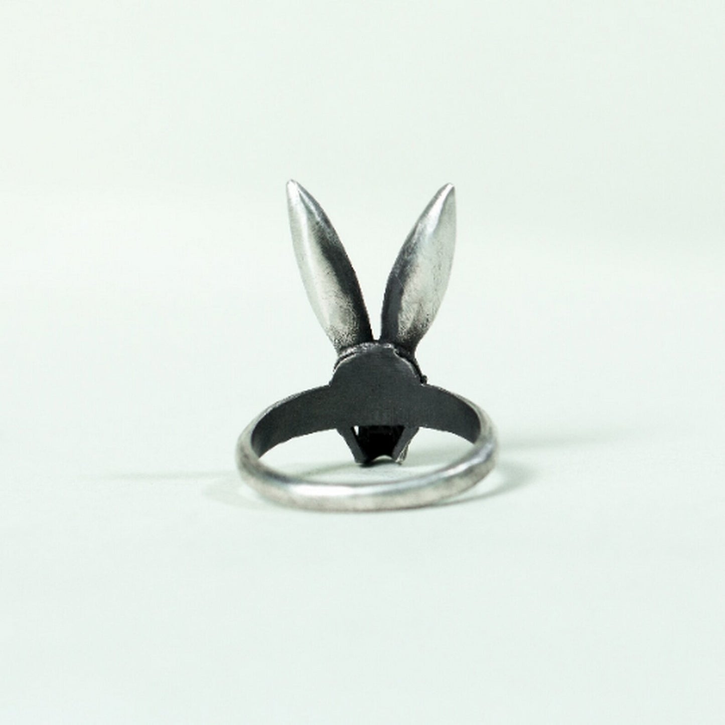 Bunny Skull Ring Skull Rabbit Ring