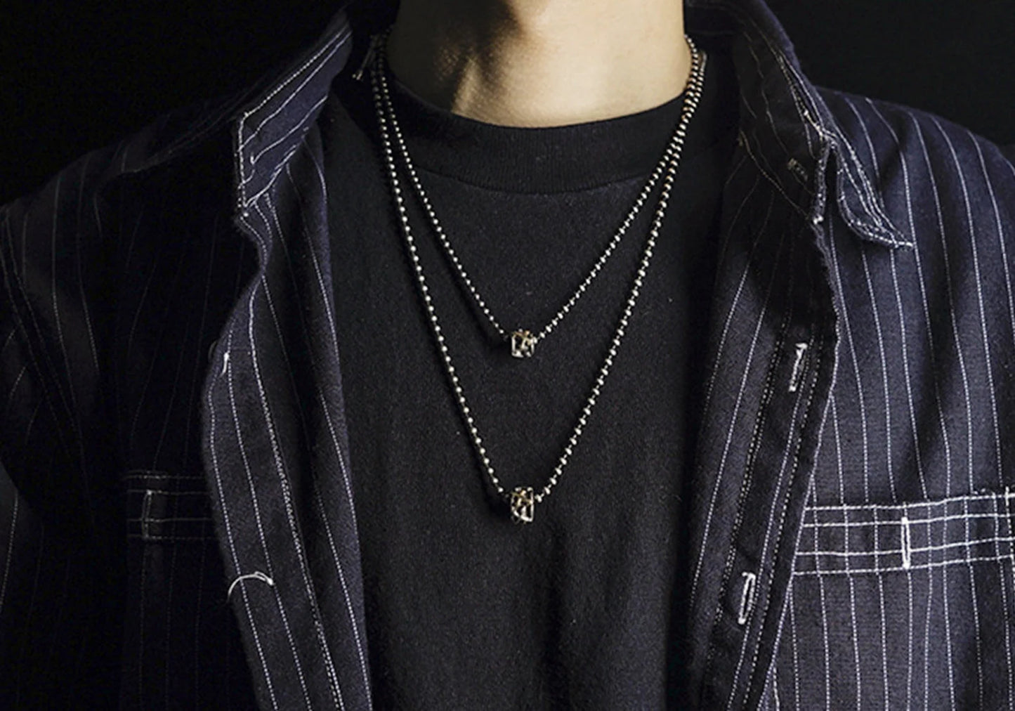 18K Gold Cross Spacer Beads