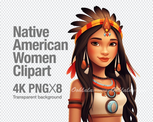 Native American Woman Clipart