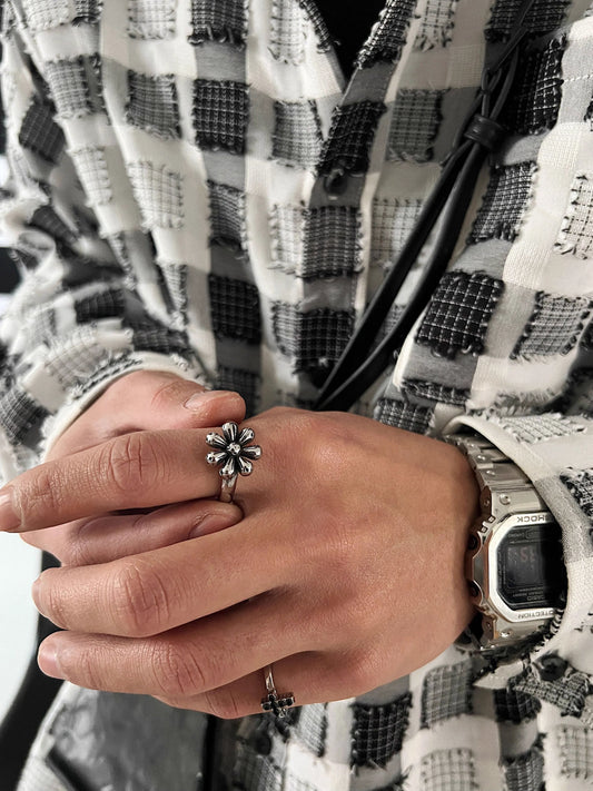 Daisy Ring Stainless Steel