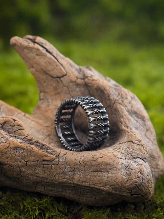 Gothic Bone Ring Medieval Ring
