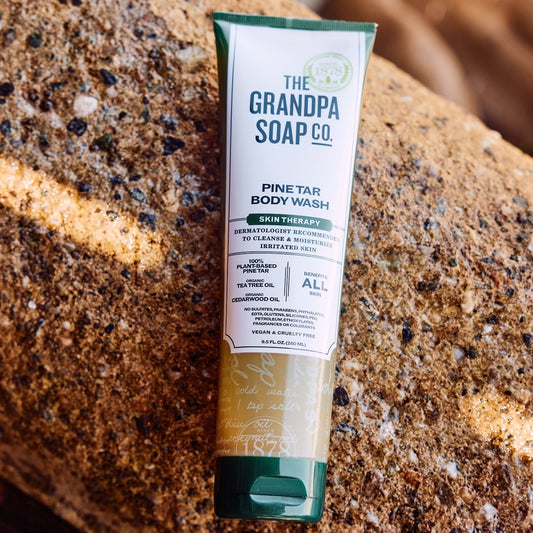 美國 Grandpa's Pine Tar 祖父牌 松焦油沐浴露