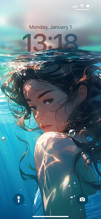 Girl Digital Illustration Wallpaper