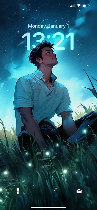 Boy Illustration Wallpaper