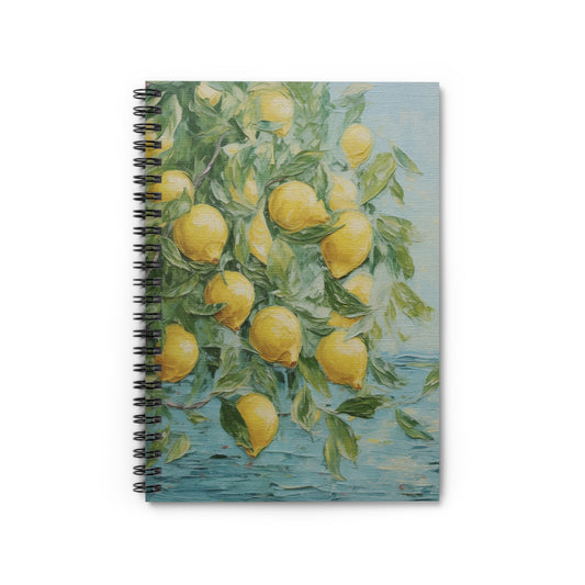Lemon Art Print Notebook (7) - Composition Notebook, Spiral Notebook, Journal for Writing and Note-Taking