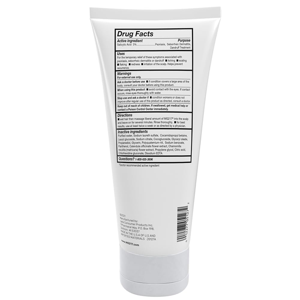 美國 MG217 水楊酸3% Salicylic Acid 抗屑保濕洗髮精潤髮乳二合一