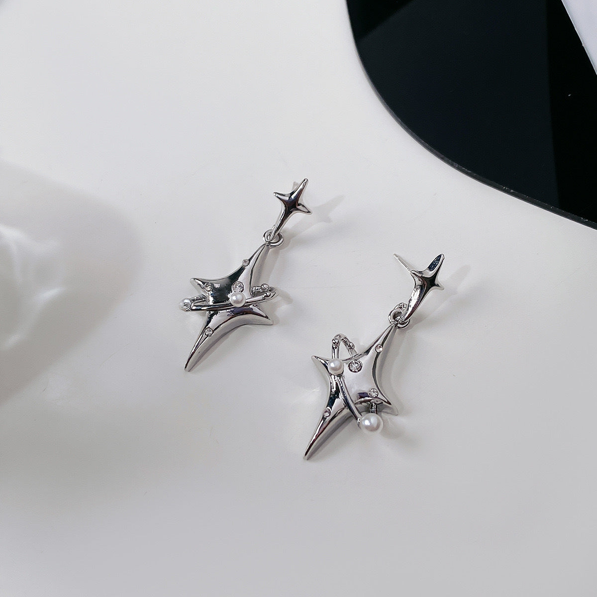 Unisex Astral Neutral Earrings