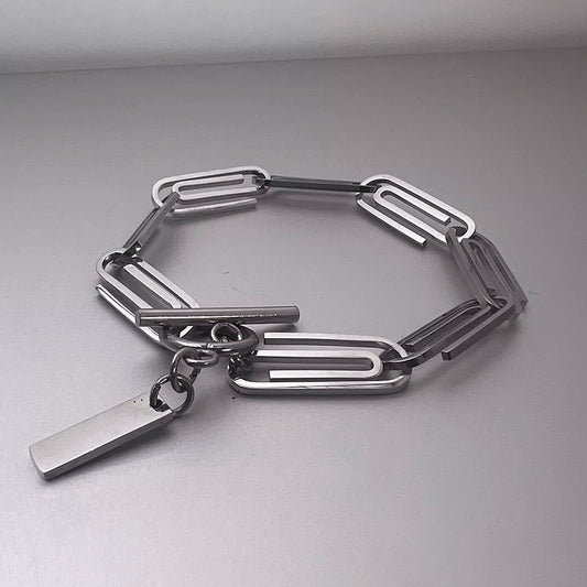 Paper Clip Chain Bracelet