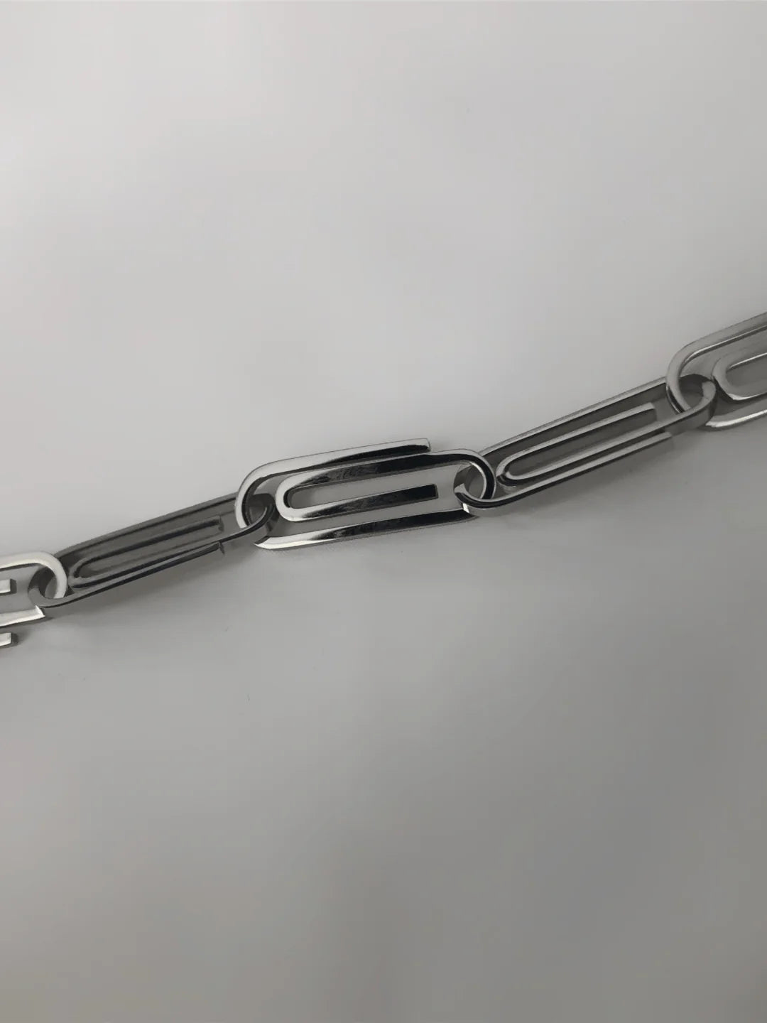 Paper Clip Chain Bracelet