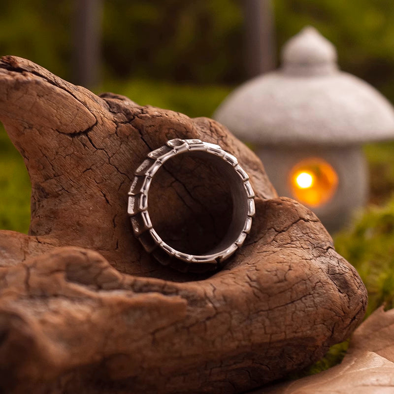 Viking Ring Dragon Scale Jormungandr Norse Mythology Jewelry