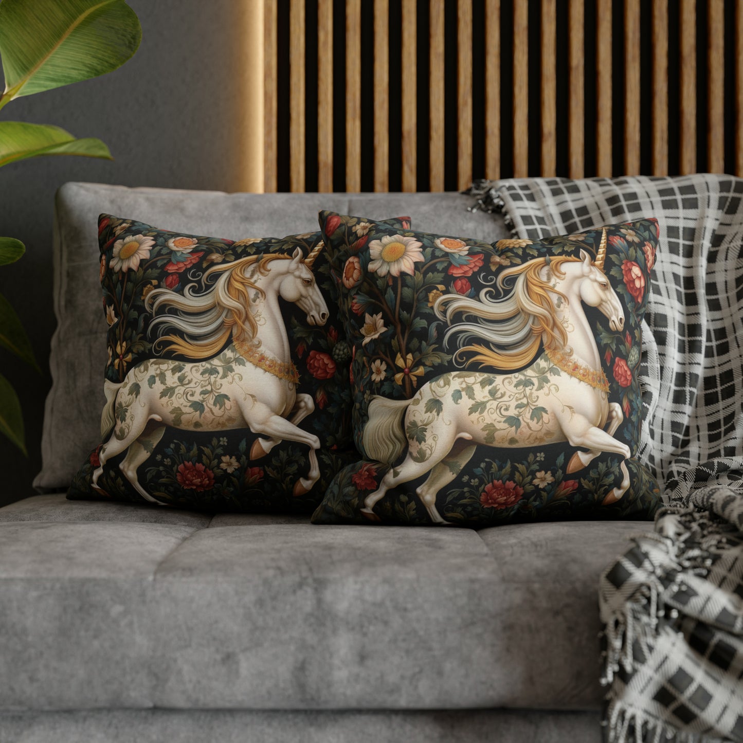 Unicorn in Garden Digital Art Download