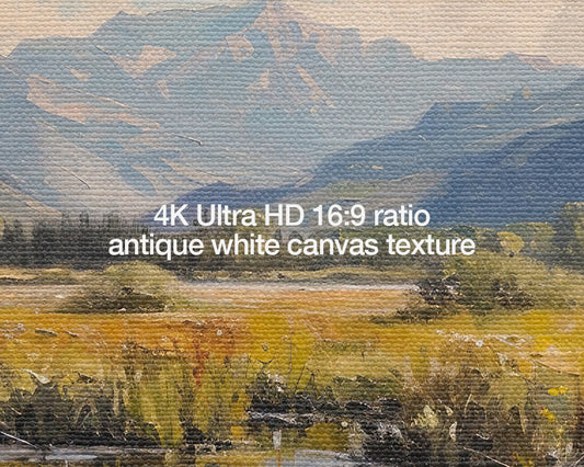 Natural Landscape Painting Antique White Art Wallpaper