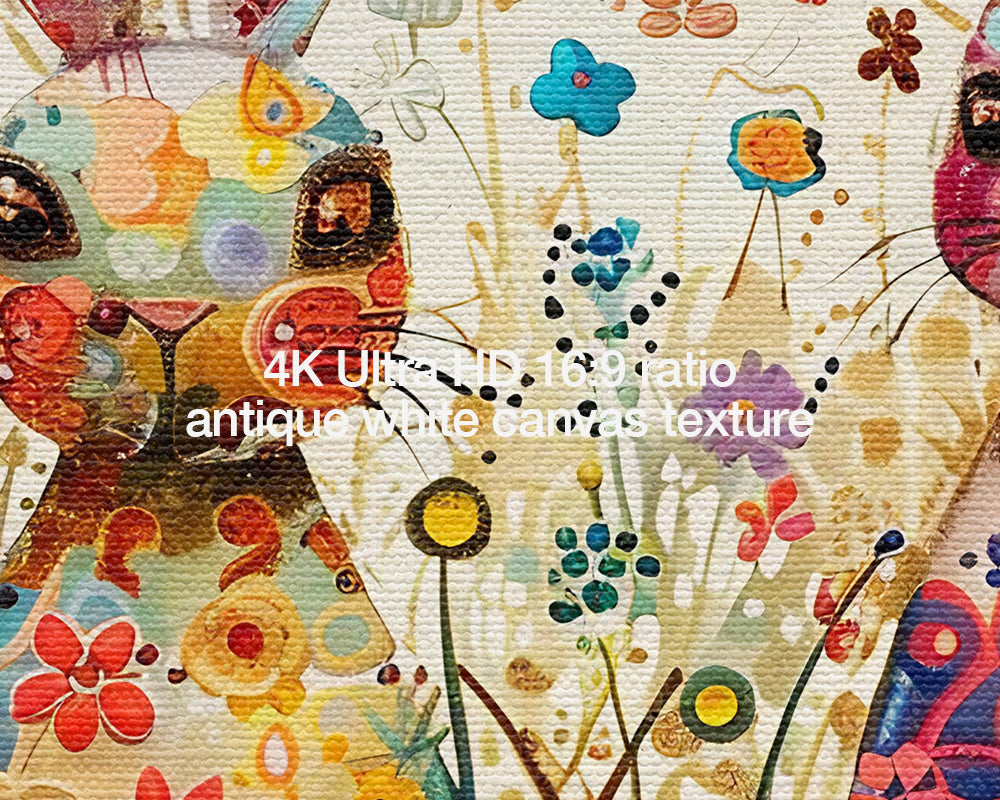 Artistic Easter Bunny Easter Egg Decor Frame TV Art Wallpaper