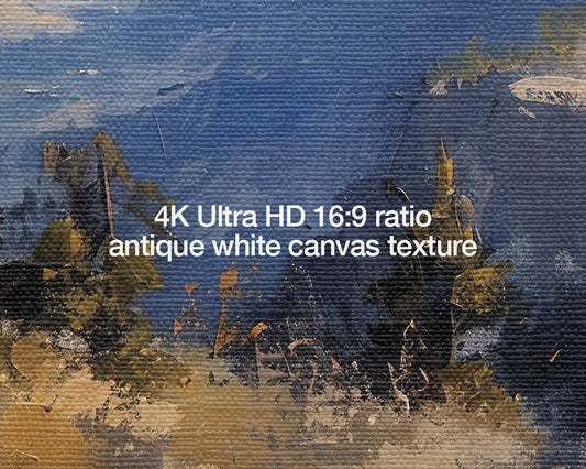 Hill and Mountain Painting Antique White Art Wallpaper