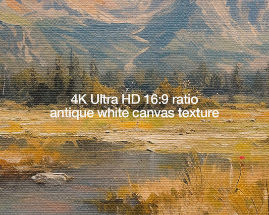 Hot Spring Natural Landscape Antique White Art Wallpaper