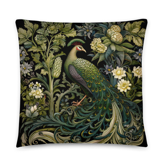 Peacock in Garden Digital Art Download