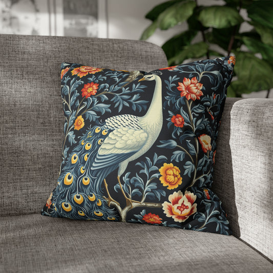 Peacock Floral Digital Art Download