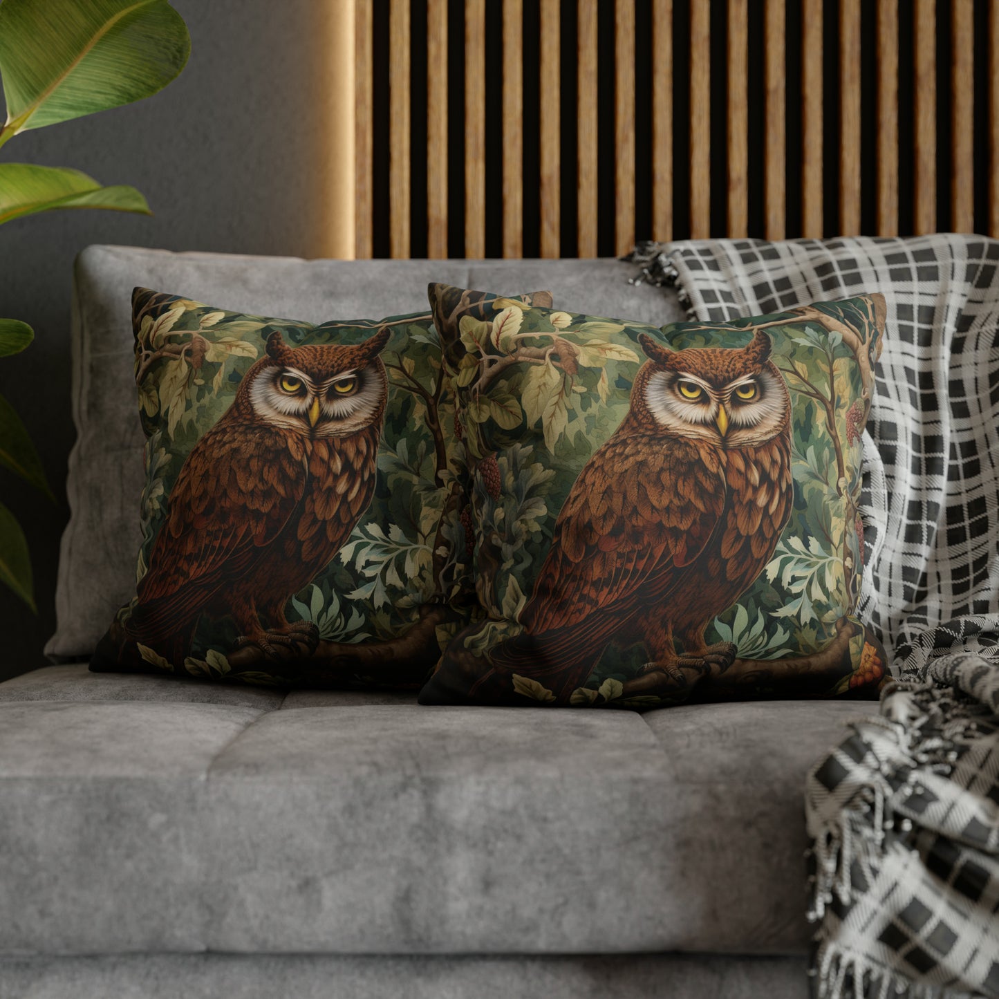 Owl in Forest Digital Art Download