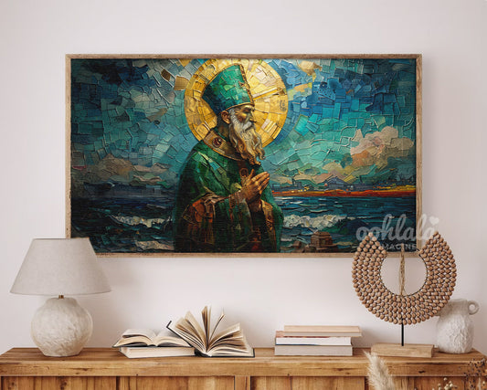 Saint Patrick Portrait St Patrick's Day