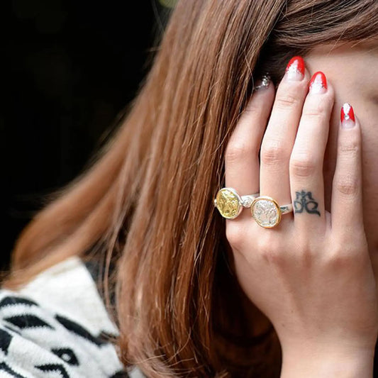 Greek Coin Ring, Ancient Greek Arethusa Coin Ring