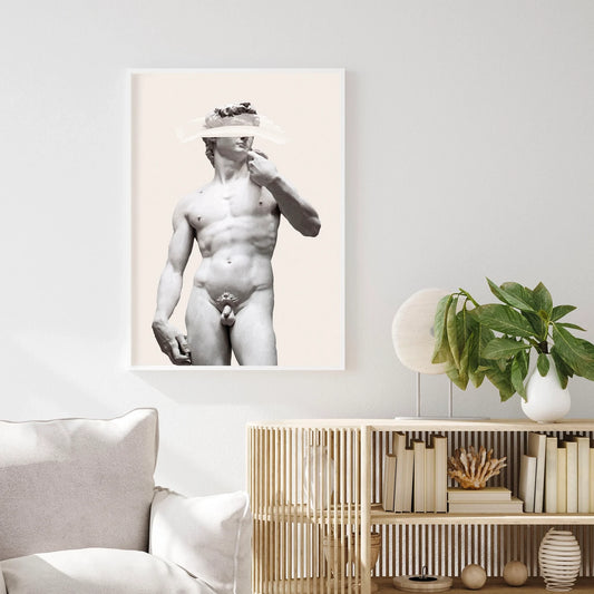 David Statue (4) Printable Greek Mythology Art