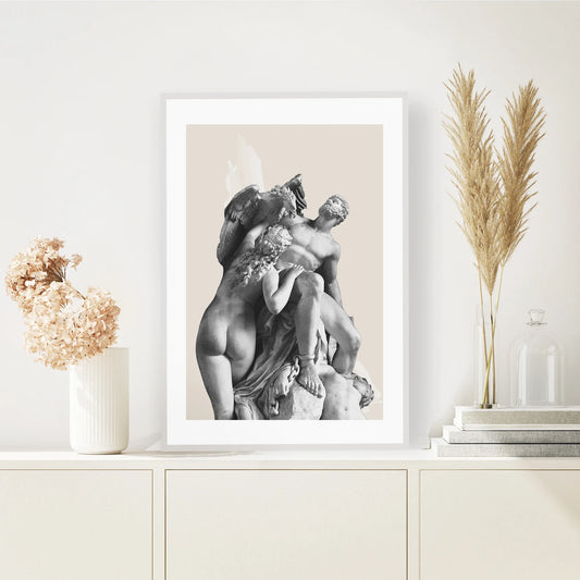 Prometheus Statue Wall Art Greek Mythology