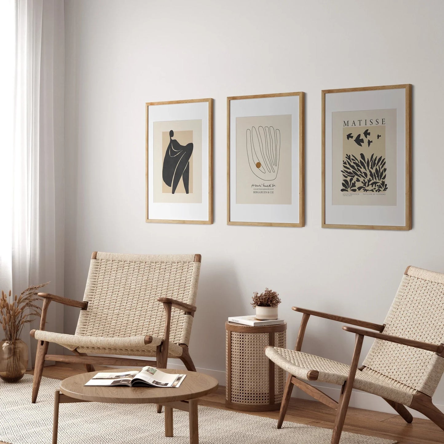 Henri Matisse Landscape Inspired Art Poster Digital Download