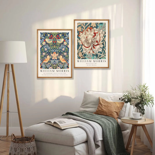 William Morris Wall Art Set of 2 Posters