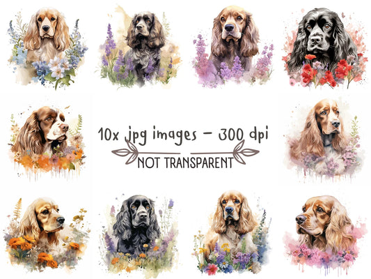 American Cocker Spaniel Clipart