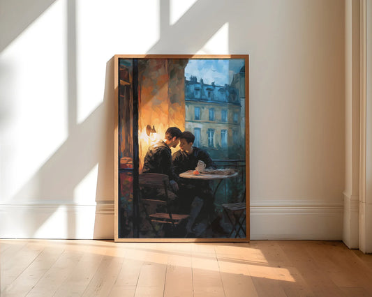 Nous | Home Decor, Gay Love Art Print Poster