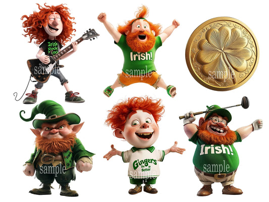 St. Patrick's Day Clipart Collection PNG Transparent Background