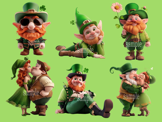 Leprechaun Clipart Bundle St Patrick’s Day Clipart