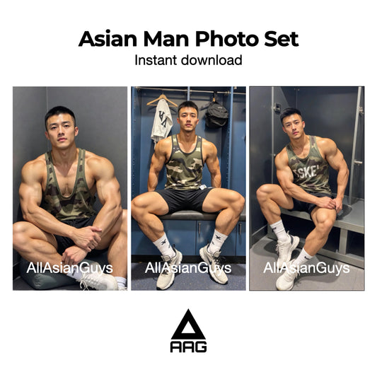 Asian Man Photo Set 1002