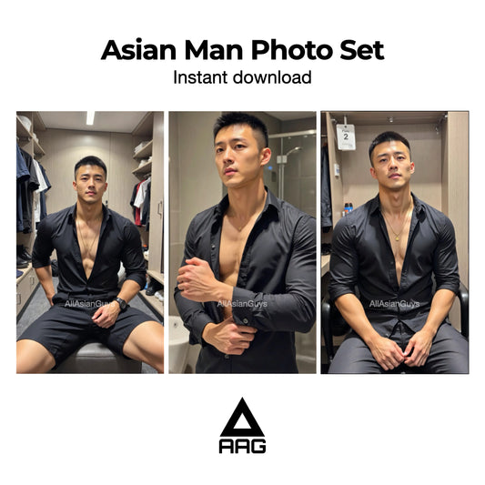 Asian Man Photo Set 1004