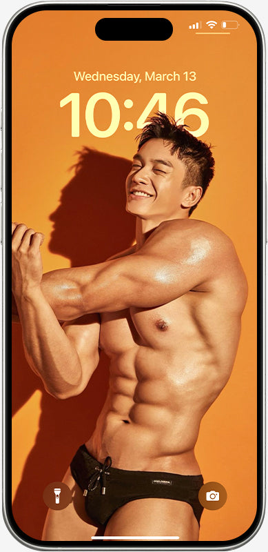 Asian Man Wallpaper Depth Effect Wallpaper