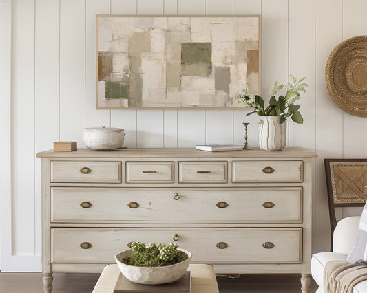 Minimalist Modern Abstract Painting Frame TV Art, Wallpaper