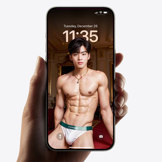 Asian Man Wallpaper Depth Effect Wallpaper